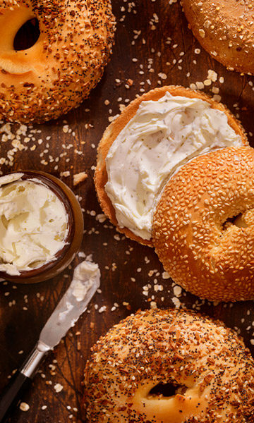 Bagel with Cream Cheese

