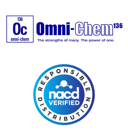 Omni-Chem and NACD logos.